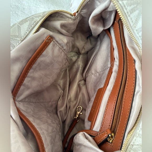 Michael Kors large Fulton Signature shoulder bag - Picture 10 of 16